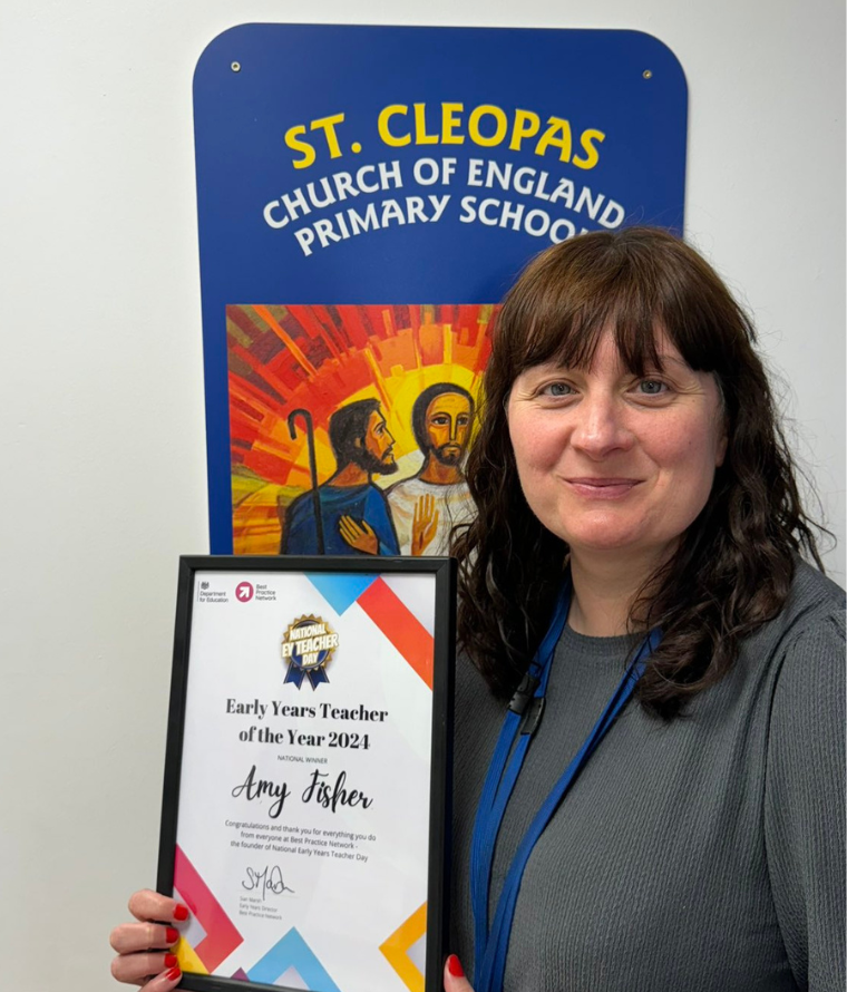 Amy Fisher - Early Years Teacher of the Year Awards 2024
