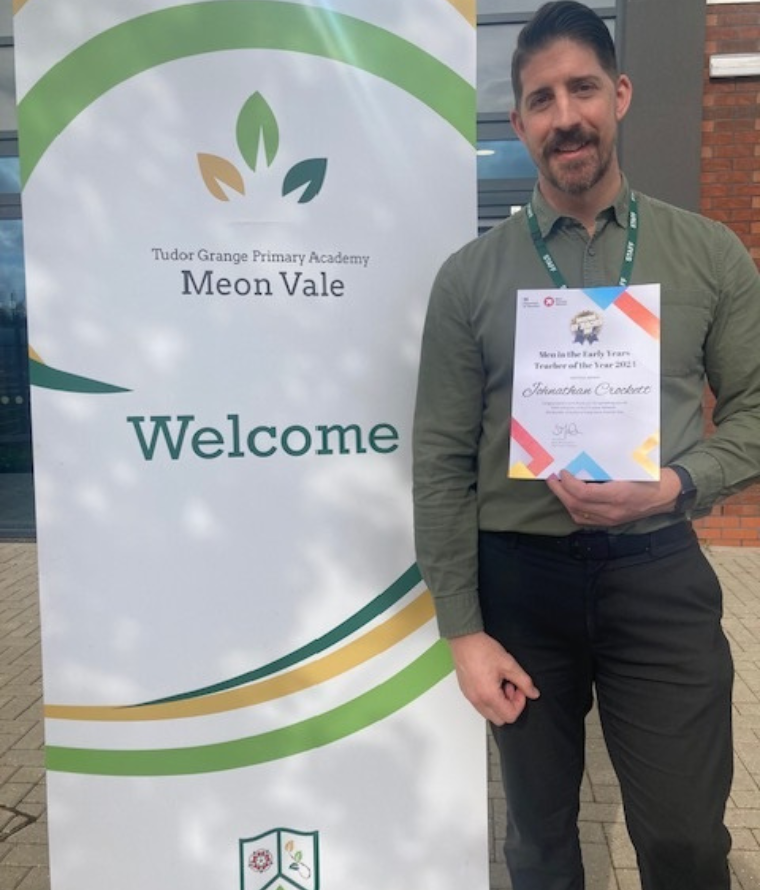 Johnathan Crockett - Men in the Early Years Teacher of the Year Awards 2024 Winner