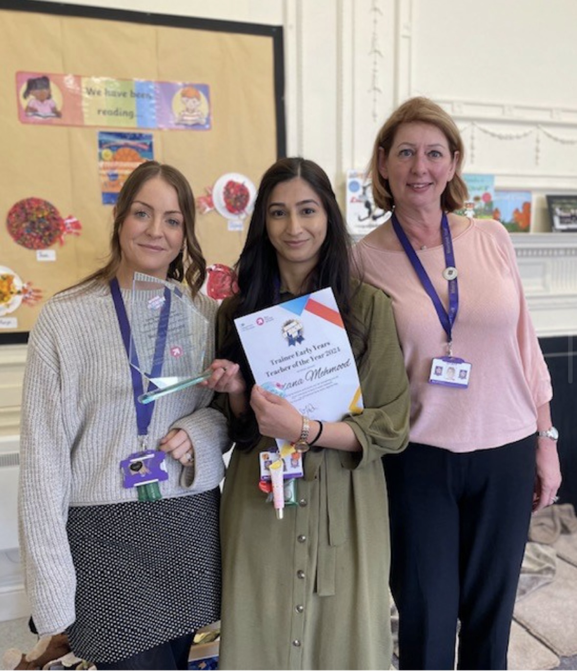 Roxana Mehmood - Early Years Teacher of the Year Awards 2024 - Trainee Winner