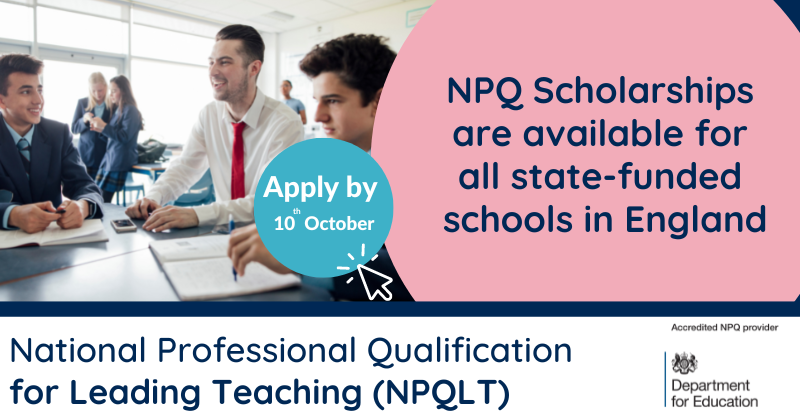 National Professional Qualification for Leading Teaching (NPQLT) | Best ...