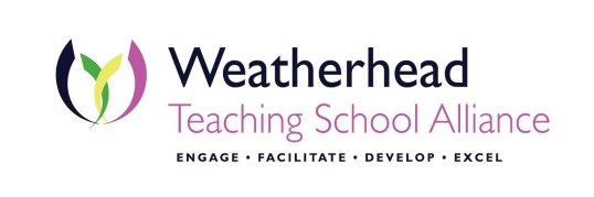 Logo for Weatherhead Teaching School Alliance